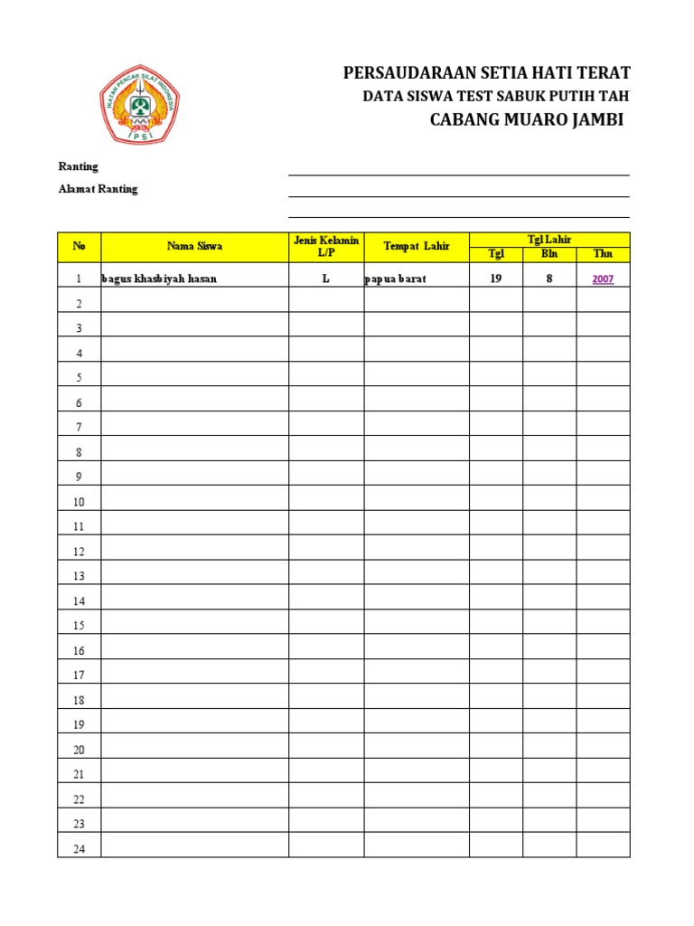 Form data siswa 2023 1 pdf