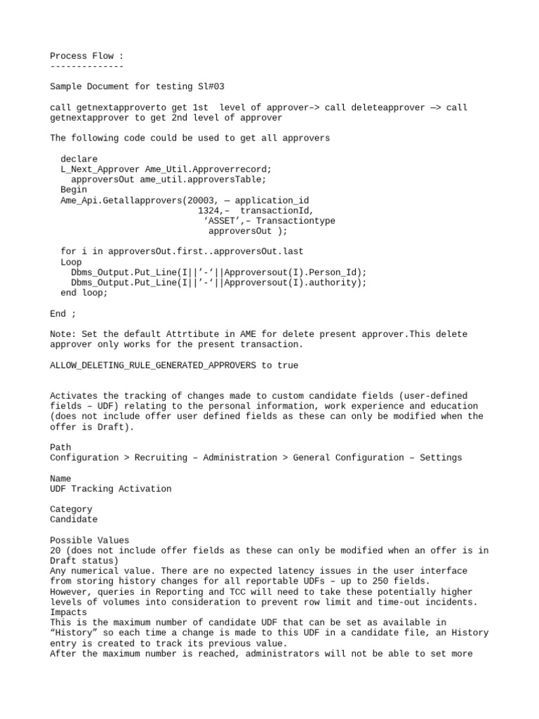 Udf tracking activation pdf