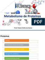 AULA 9 Metabolismo de Proteínas