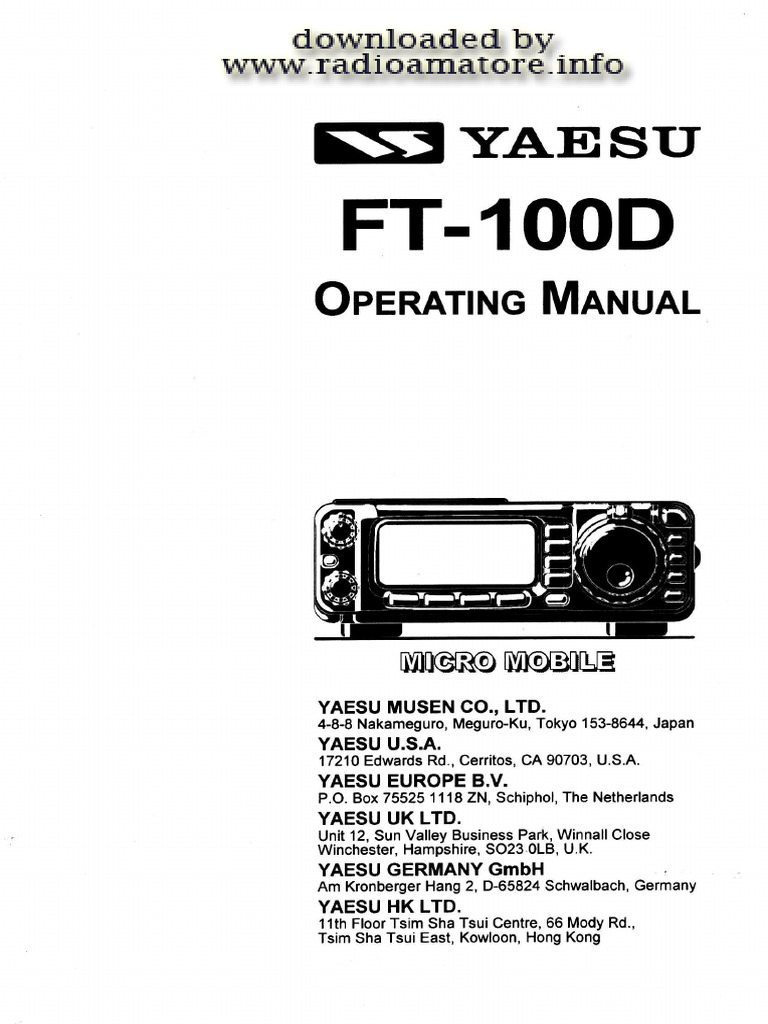 375 ft 100d manual pdf