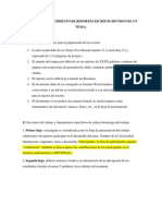 Normas para La Entrega-Revision de Reportes Escritos-Agosto 2022