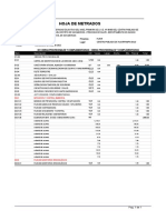Metrados Consolidado