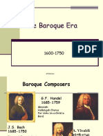 Baroque and Classical Periods