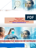 Fundamentação Da Nutrição-Aula 1