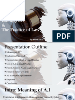 Artificial Intelligence and The Legal Practice