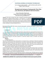 Radiation Effects On Bismuth and Antimony Chalcogenide Thin-Film Elements: Structural, Electrical, and Optical Characterization