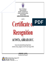 IPCRF Certificate