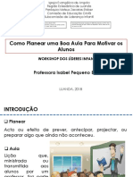 planejar aulas