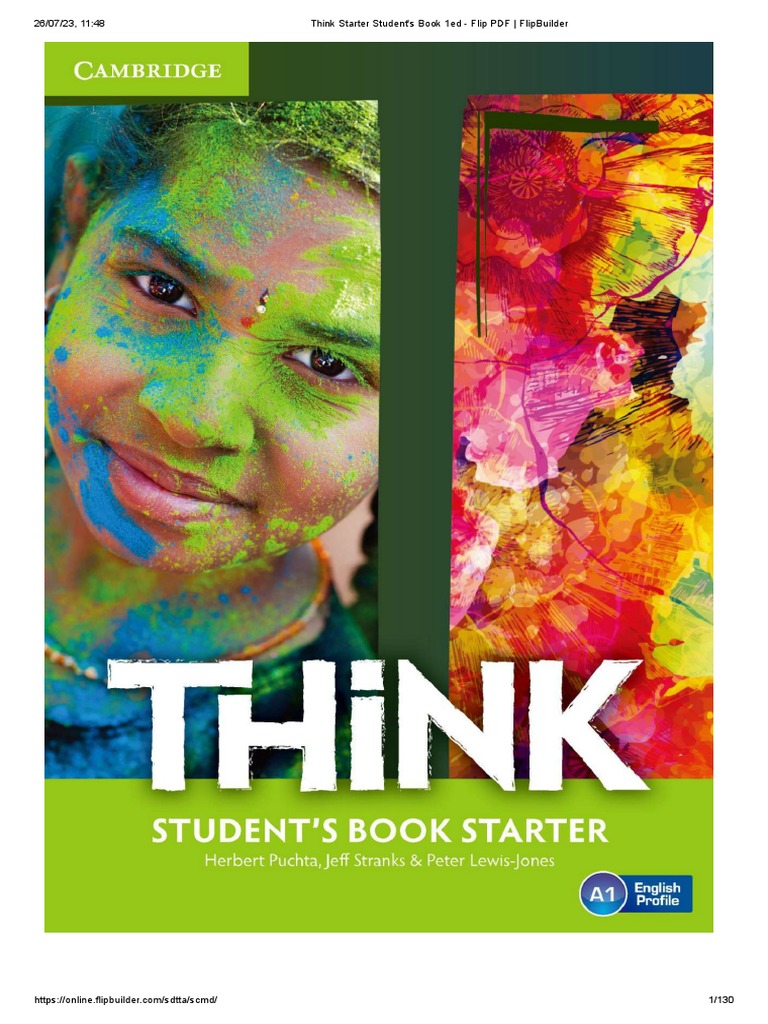 Think starter student s book 1ed flip pdf flipbuilder pdf