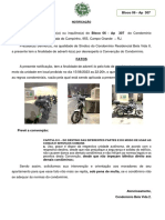 Notificação 06 307 - Estacionar em Local Proibido em 15-08-23 - BV2 18-08-23