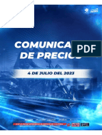 Comunicado 333 Precios Julio