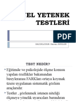 Genel Yetenek Testleri̇