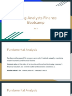 Finance Bootcamp Day 3