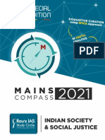 Rau's Mains Compass - 2021 Indian Society & Social Justice