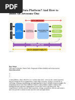 What Is A Data Platform