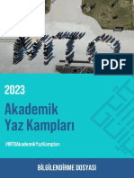 MTO Akademik Yaz Kampları-2023