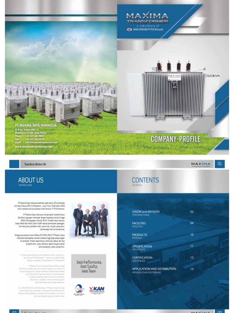 Company Profile_Maxima Daya Indonesia_2020 | PDF