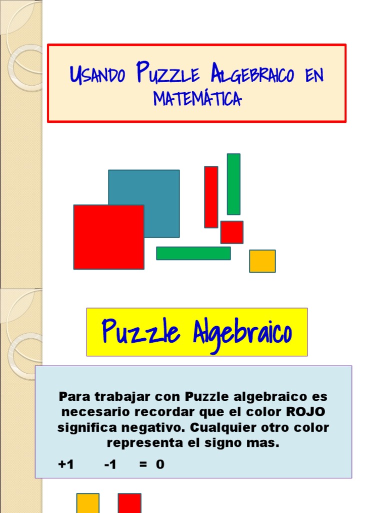 Algebra Usando Algeblock 230822 152135 | PDF