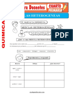 Mezclas Heterogeneas para Cuarto de Primaria