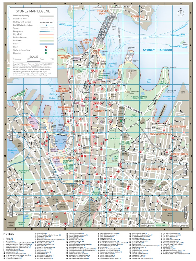 Sydney and NSW Map | PDF | Sydney | Transport