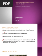 Rock Deformation and Earthquake Final