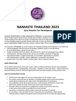 Namaste Thailand 2023 LIVE Detailer