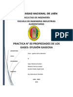 Practica 03 de Fisico Quimica