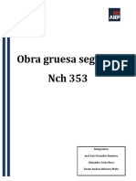 Infome Obra Gruesa NCH 353