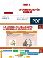 Semana 1 - La Comunicación Humana, B