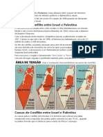 Conflito Entre Israel e Palestina