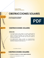 Obstrucciones Solares