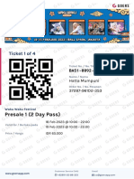 (Event Ticket) Presale 1 (2 Day Pass) - Waku Waku Festival - 1 37287-961D2-353
