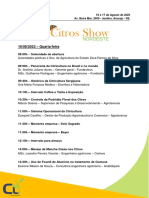 Programação - 1 Citros Show Nordeste