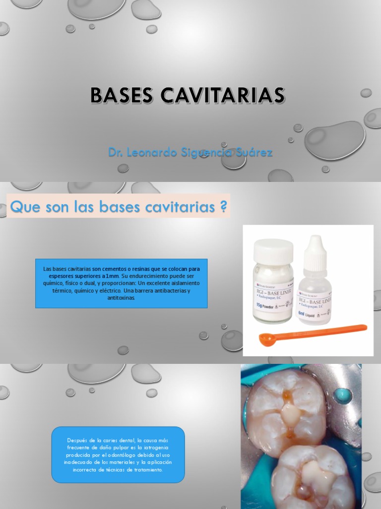 Bases Cavitarias | PDF