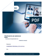 Servicio de Capacitación en EXCEL