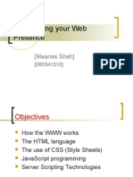Establishing Your Web Presence