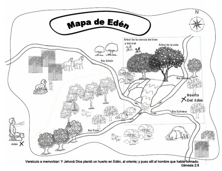 Mapa de los 4 Ríos del Edén | PDF