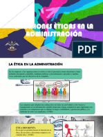 Decisiones Éticas en La Administración