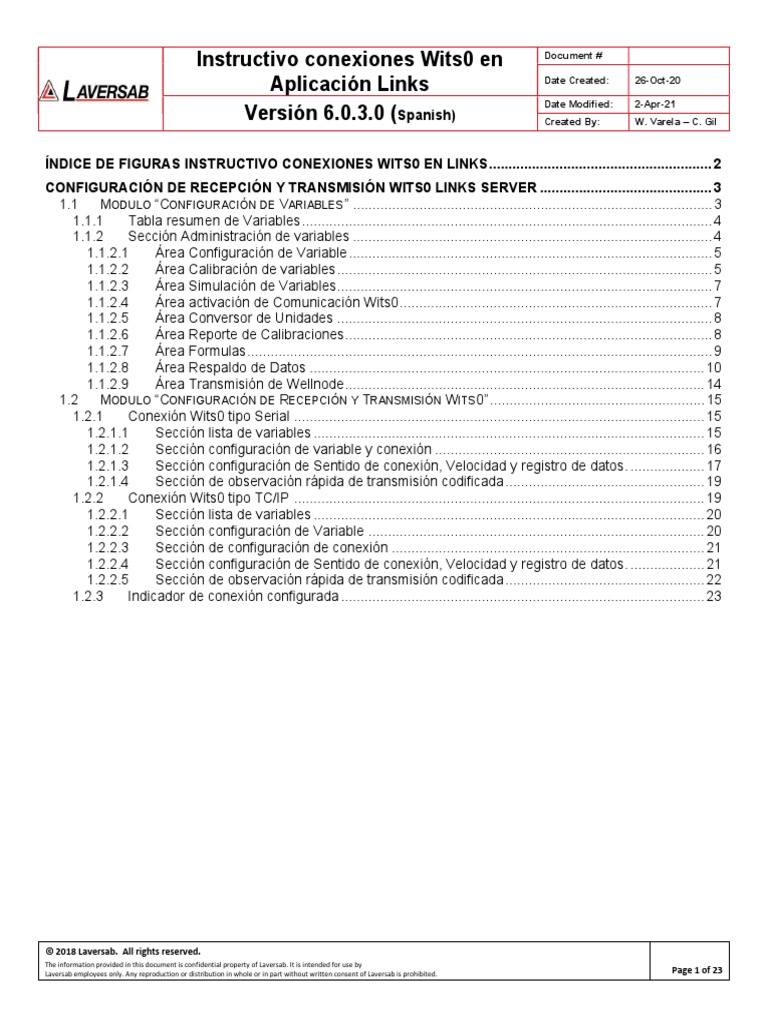Instructivo Conexiones Wits0 en Links Server | Descargar gratis PDF ...