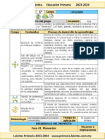 1er Grado Septiembre - 01 Nombrario Del Grupo (2023-2024)