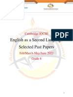 Grade 8-Selected Past Papers-2022