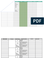 Plantilla Excel Administrador de Contraseñas