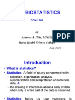 1introduction To Biostat