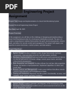 Electrical Engineering Project Assignment