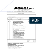 Cotizacion Factonor - Portabin de 02 Llantas