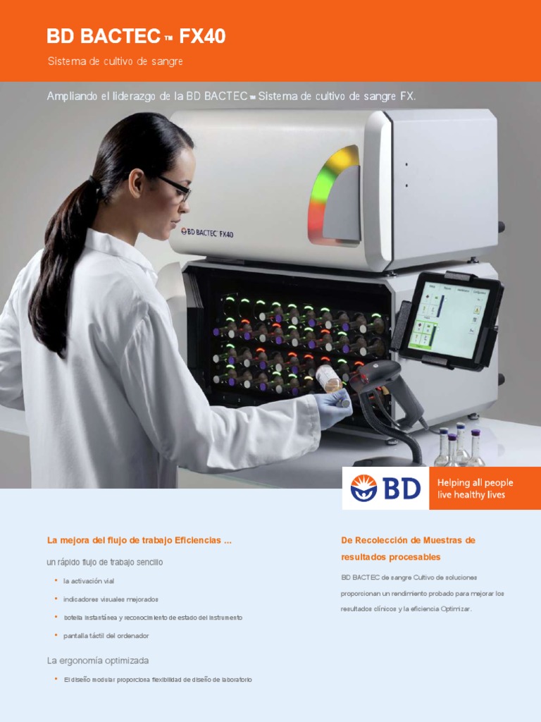 BACTEC FX40 Blood Culture System - En.es | PDF