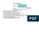 Indicaciones Post Operatorias Desindent