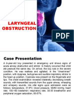 Laryngeal Obstruction