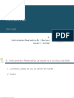 FI 2022-2023 4. Instrumentos Financeiros de Cobertura Do Risco Cambial