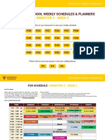 B2W2 Weekly Schedules Planners 14may